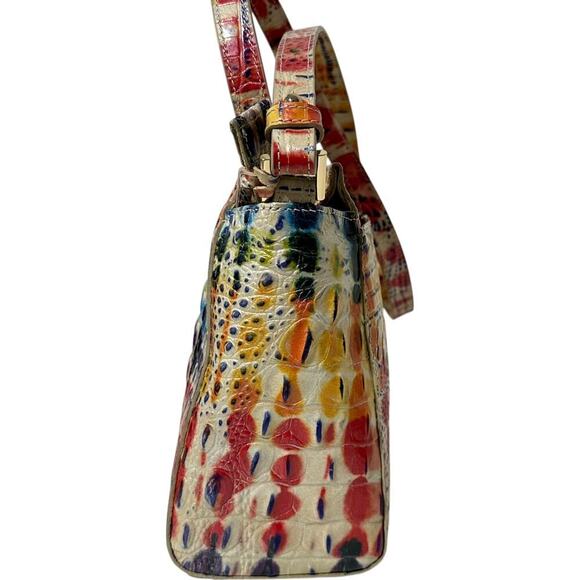 BRAHMIN Melbourne Leather  Hillary Crossbody In Celebrate - Picture 6 of 16